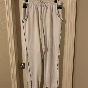 Jordan OG White & Green Sweatsuit Bottom